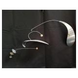 Mid Century Modern stainless steel mobile