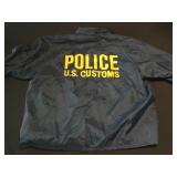 Vintage U.S. Customs Police agent windbreaker