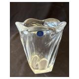 Royal Copenhagen crystal vase