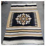 Vintage Native American wool rug
