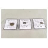 Foreign toy money coins/tokens