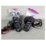 Canon cameras EOS 20D and EOS 60D