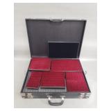 Faux leather double jeweler