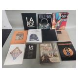 Group of hard cover and soft cover books