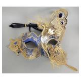 Venetian butterfly masquerade mask