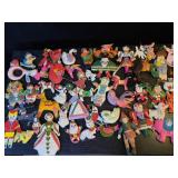 Vintage handmade felt Christmas ornaments