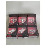 6 Star Wars Black Titanium Series Hasbro toys
