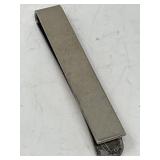 Allan Adler sterling silver tie clip