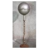 Art Nouveau aluminum sponge-holder stand