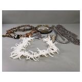 Vintage necklaces and chokers.