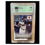 2018 Leaf Shohei Ohtani rookie card graded 10