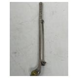Vintage sterling silver golf club brooch