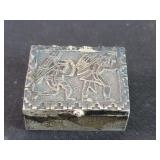 Sterling silver pill box