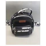 Wrangler faux leather cow print mini backpack