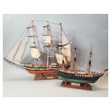 Wood model ships