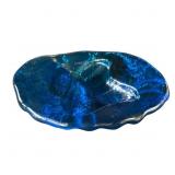 Vintage Blenko glass trinket dish