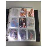 Group of basketball trading cards