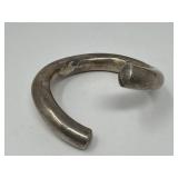 Sterling silver cuff bracelet