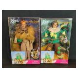Pair of Ken Barbie dolls from the Wizard of OZ