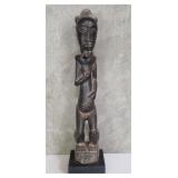 African baule male nude sculpture