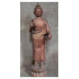 Vintage brass Buddha statue