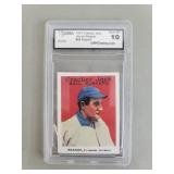 GMA graded 10 Honus Wagner #68 reprint card from