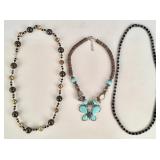 4 vintage costume jewelry items