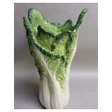 Fitz & Floyd classic ceramic cabbage vase