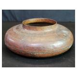 Los Castillo style modernist copper vase