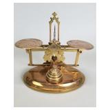 Antique Tiffany & Co. brass postal scale