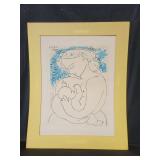 Pablo Piccaso "Marernite" lithograph
