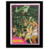 1981 Topps Super Action Magic Johnson card