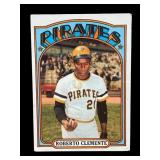 1972 Topps Roberto Clemente baseball card
