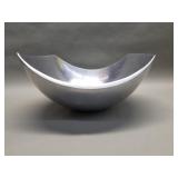 Large Michael Lax design aluminum bowl