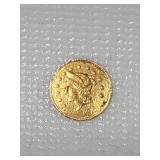 1869 half dollar gold coin