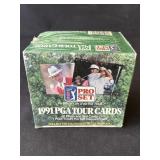 1991 factory sealed Pro Set PGA Tour cards