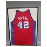 Signed Elton Brand Los Angeles Clippers jersey