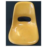 Vintage Krueger fiberglass shell chair atomic