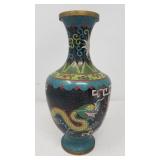 Vintage Chinese cloisonne vase