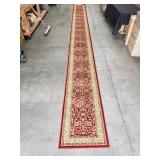 Machine made runner rug