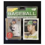 Factory sealed baseball cards