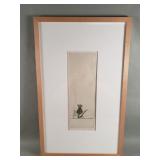 Pencil signed Baskin 61/150 etching