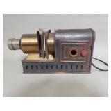 Vintage magic lantern projector