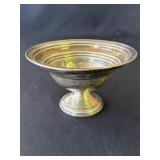 Vintage sterling silver footed bowl