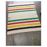 Vintage Hudsonï¿½s Bay Company wool point blanket