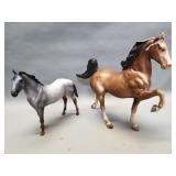 Vintage Breyer pair of horses