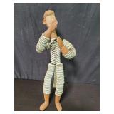 Vintage African folk art bottle cap sculpture