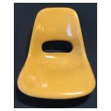 Vintage Krueger fiberglass shell chair atomic