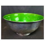 Reed & Barton green enameled interior silver plate