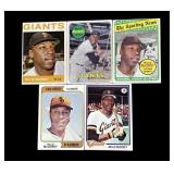 Lot of 1960s and 70s Willie McCovey baseball cards
